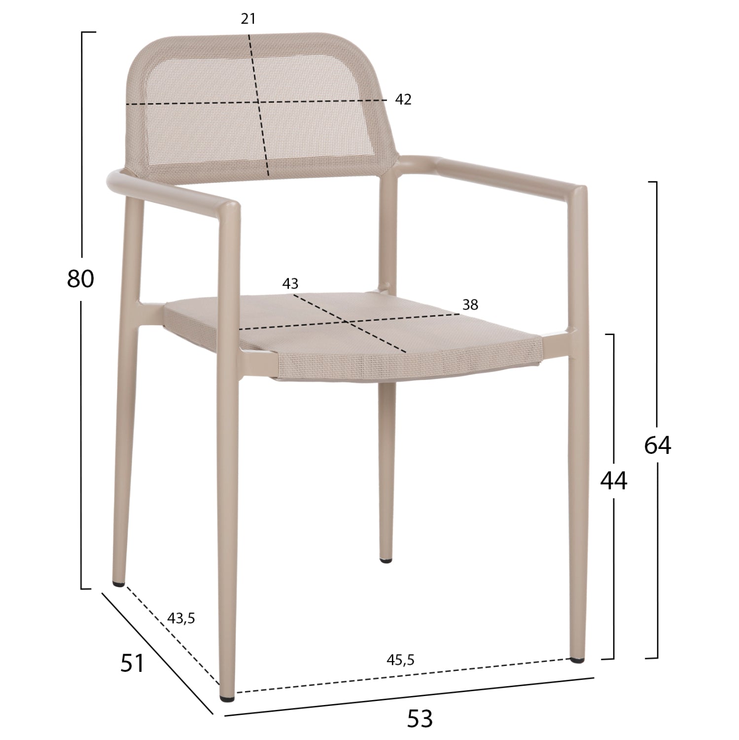 ΠΟΛΥΘΡΟΝΑ ΑΛΟΥΜΙΝΙΟΥ RONNY HM5998.03 ΣΑΜΠΑΝΙ ΣΚΕΛΕΤΟΣ&ΣΑΜΠΑΝΙ TEXTILENE 53x51x80Υεκ. - Pakobazaar