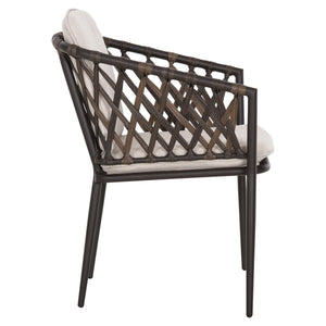 ΠΟΛΥΘΡΟΝΑ ΑΛΟΥΜΙΝΙΟΥ BOLLY HM6080 ΚΑΦΕ-ΣΥΝΘ.RATTAN ΚΑΦΕ-ΜΠΕΖ ΜΑΞΙΛΑΡΙΑ 58,5x67x86Υεκ - Pakobazaar