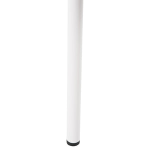 ΠΟΛΥΘΡΟΝΑ ΑΛΟΥΜΙΝΙΟΥ RACHEL HM6088.02 ΛΕΥΚΗ 63x58x85Υεκ. - Pakobazaar