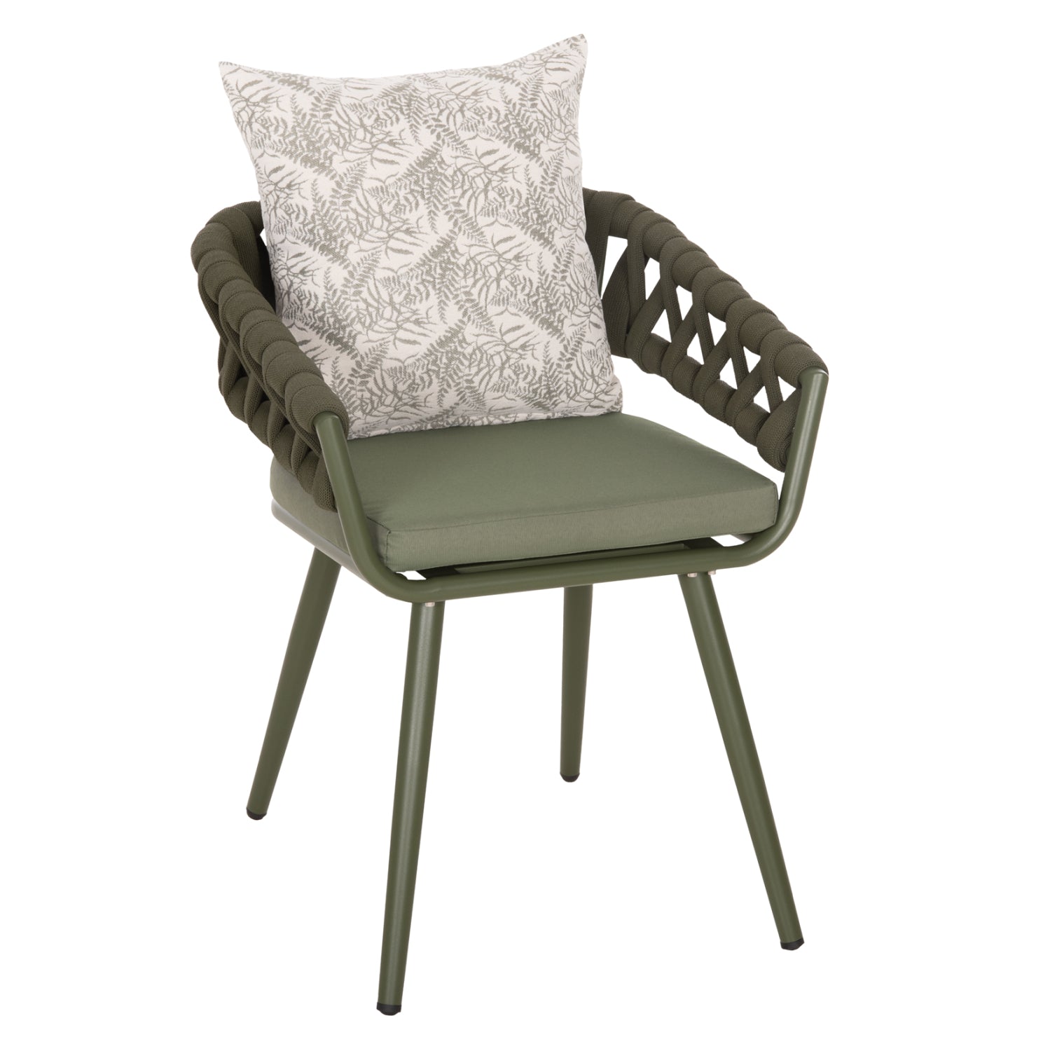 ΠΟΛΥΘΡΟΝΑ ΑΛΟΥΜΙΝΙΟΥ CAMDEN HM6141.09 ΜΑΞΙΛΑΡΙ ΜΕ PRINT-DARK OLIVE 56x60x72-87Υεκ - Pakobazaar