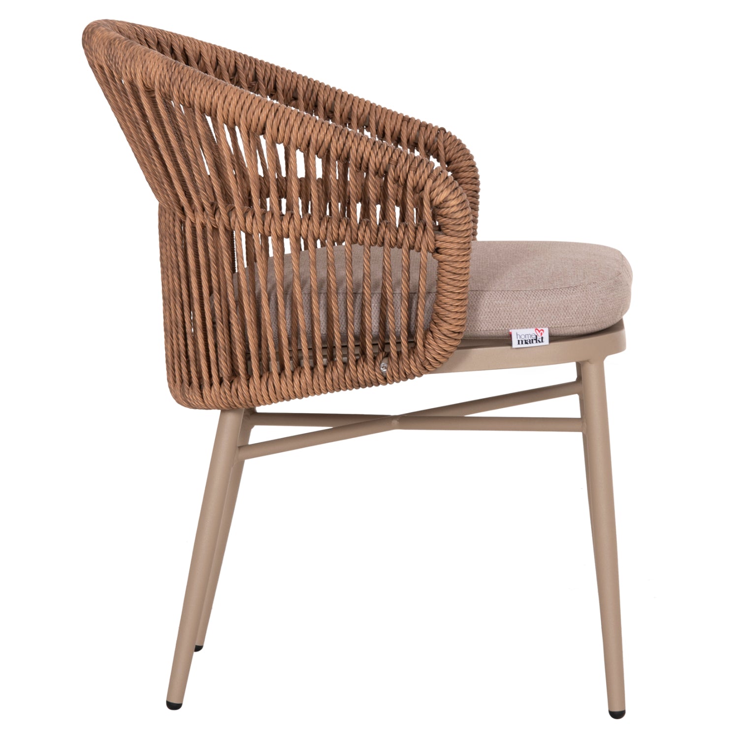ΠΟΛΥΘΡΟΝΑ ΑΛΟΥΜΙΝΙΟΥ ORIN HM6265.03 ΚΑΠΟΥΤΣΙΝΟ- P.E.RATTAN ΣΕ ΦΥΣΙΚΟ 58x61x75Υεκ. - Pakobazaar
