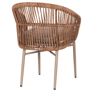 ΠΟΛΥΘΡΟΝΑ ΑΛΟΥΜΙΝΙΟΥ ORIN HM6265.03 ΚΑΠΟΥΤΣΙΝΟ- P.E.RATTAN ΣΕ ΦΥΣΙΚΟ 58x61x75Υεκ. - Pakobazaar