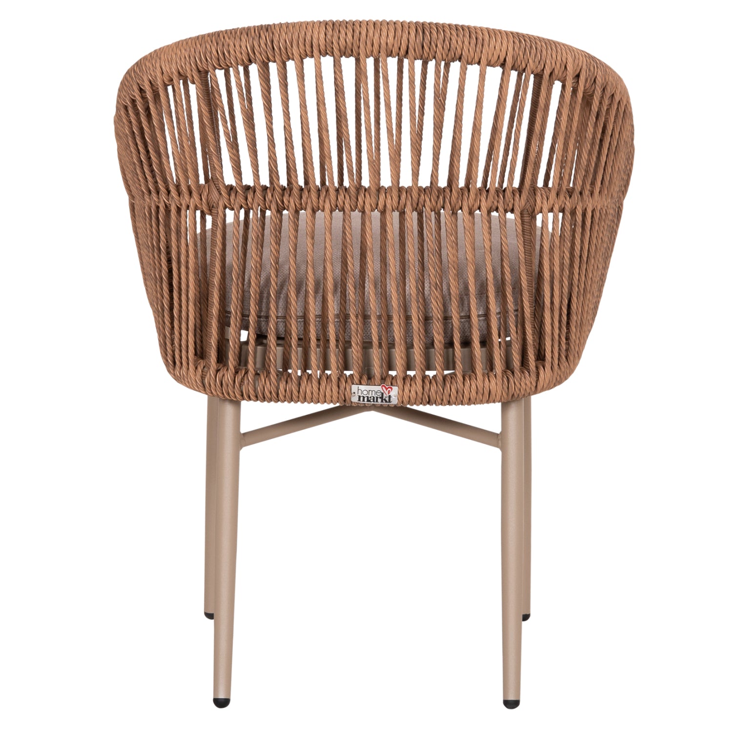 ΠΟΛΥΘΡΟΝΑ ΑΛΟΥΜΙΝΙΟΥ ORIN HM6265.03 ΚΑΠΟΥΤΣΙΝΟ- P.E.RATTAN ΣΕ ΦΥΣΙΚΟ 58x61x75Υεκ. - Pakobazaar