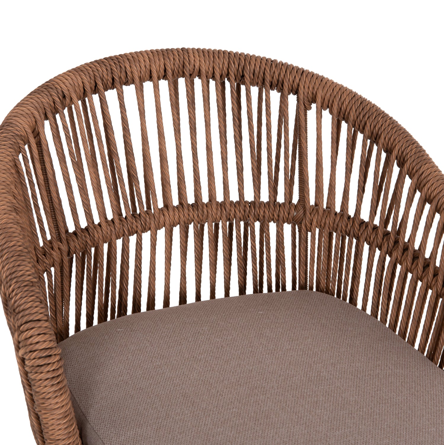 ΠΟΛΥΘΡΟΝΑ ΑΛΟΥΜΙΝΙΟΥ ORIN HM6265.03 ΚΑΠΟΥΤΣΙΝΟ- P.E.RATTAN ΣΕ ΦΥΣΙΚΟ 58x61x75Υεκ. - Pakobazaar
