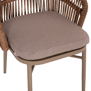 ΠΟΛΥΘΡΟΝΑ ΑΛΟΥΜΙΝΙΟΥ ORIN HM6265.03 ΚΑΠΟΥΤΣΙΝΟ- P.E.RATTAN ΣΕ ΦΥΣΙΚΟ 58x61x75Υεκ. - Pakobazaar