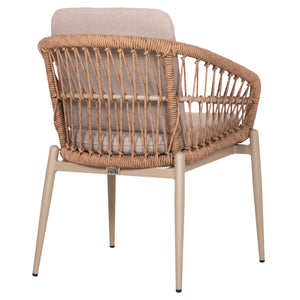 ΠΟΛΥΘΡΟΝΑ ΑΛΟΥΜΙΝΙΟΥ GALDIN HM6272.03 ΚΑΠΟΥΤΣΙΝΟ-P.E.RATTAN-ΜΠΕΖ ΥΦΑΣΜΑ 65x60x76Υεκ - Pakobazaar
