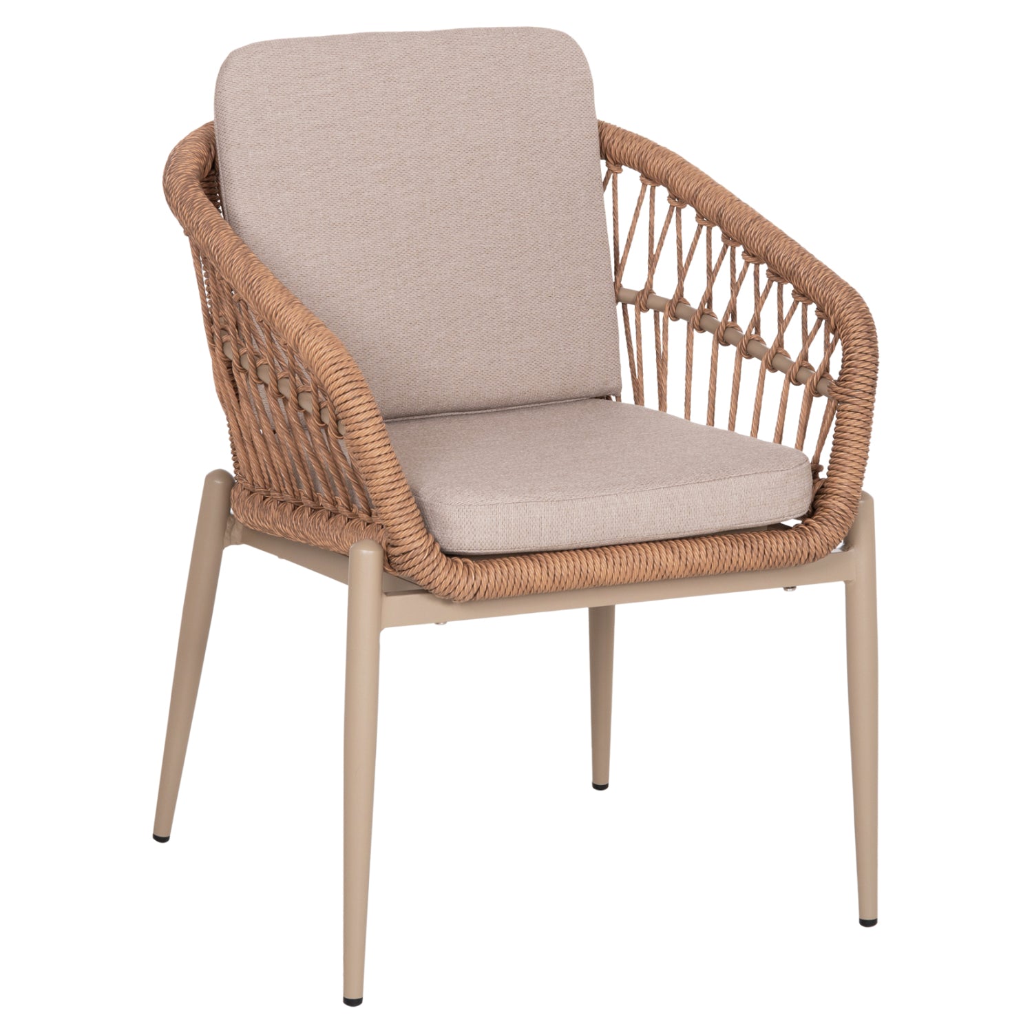 ΠΟΛΥΘΡΟΝΑ ΑΛΟΥΜΙΝΙΟΥ GALDIN HM6272.03 ΚΑΠΟΥΤΣΙΝΟ-P.E.RATTAN-ΜΠΕΖ ΥΦΑΣΜΑ 65x60x76Υεκ - Pakobazaar
