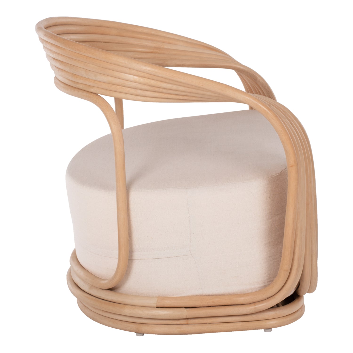 ΠΟΛΥΘΡΟΝΑ DUCHESS ΑΠΟ RATTAN ΦΥΣΙΚΟ-ΕΚΡΟΥ ΜΑΞΙΛΑΡΙ HM9478 81x59x70Y εκ. - Pakobazaar