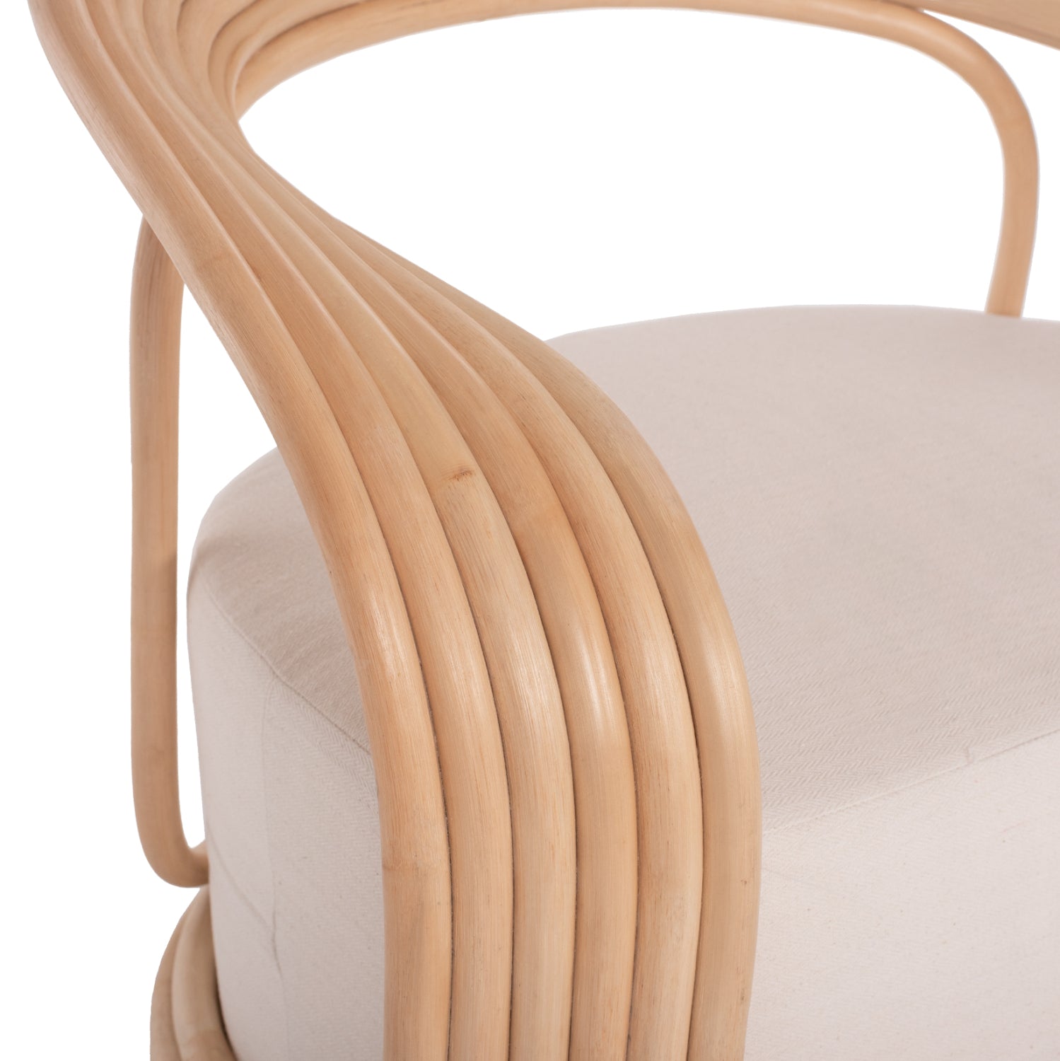 ΠΟΛΥΘΡΟΝΑ DUCHESS ΑΠΟ RATTAN ΦΥΣΙΚΟ-ΕΚΡΟΥ ΜΑΞΙΛΑΡΙ HM9478 81x59x70Y εκ. - Pakobazaar