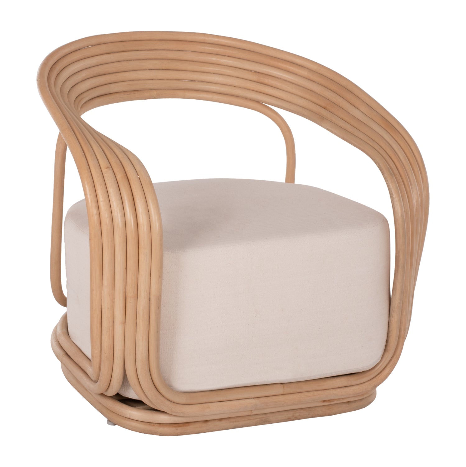 ΠΟΛΥΘΡΟΝΑ DUCHESS ΑΠΟ RATTAN ΦΥΣΙΚΟ-ΕΚΡΟΥ ΜΑΞΙΛΑΡΙ HM9478 81x59x70Y εκ. - Pakobazaar