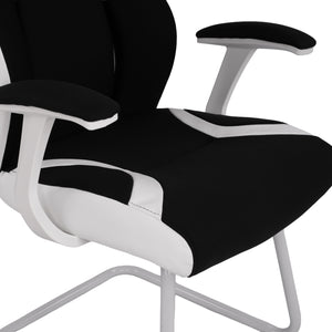ΠΟΛΥΘΡΟΝΑ ZAHARA HM1102.02 ΣΕ ΧΡΩΜΑ ΜΑΥΡΟ ΜΕ ΑΣΠΡΟ 66,5x63x108cm - Pakobazaar