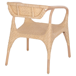 ΠΟΛΥΘΡΟΝΑ GABE ΕΣΩΤ.ΧΩΡΩΝ HM9956.01 ΦΥΣΙΚΟ RATTAN 62x60x79Υεκ. - Pakobazaar