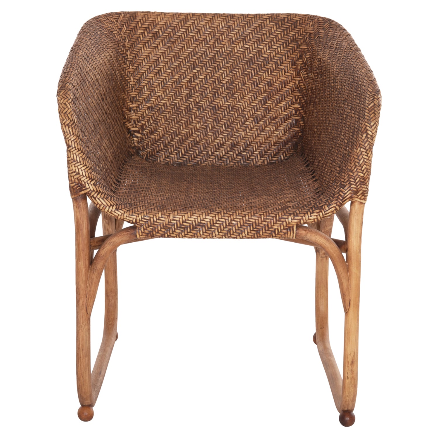 ΠΟΛΥΘΡΟΝΑ ΕΣΩΤ.ΧΩΡΩΝ TUCKET HM9958.02 ΦΥΣΙΚΟ RATTAN-ΚΑΡΥΔΙ ΧΡΩΜΑ 63x60x77Υεκ - Pakobazaar