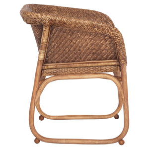 ΠΟΛΥΘΡΟΝΑ ΕΣΩΤ.ΧΩΡΩΝ TUCKET HM9958.02 ΦΥΣΙΚΟ RATTAN-ΚΑΡΥΔΙ ΧΡΩΜΑ 63x60x77Υεκ - Pakobazaar