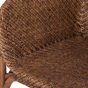ΠΟΛΥΘΡΟΝΑ ΕΣΩΤ.ΧΩΡΩΝ TUCKET HM9958.02 ΦΥΣΙΚΟ RATTAN-ΚΑΡΥΔΙ ΧΡΩΜΑ 63x60x77Υεκ - Pakobazaar