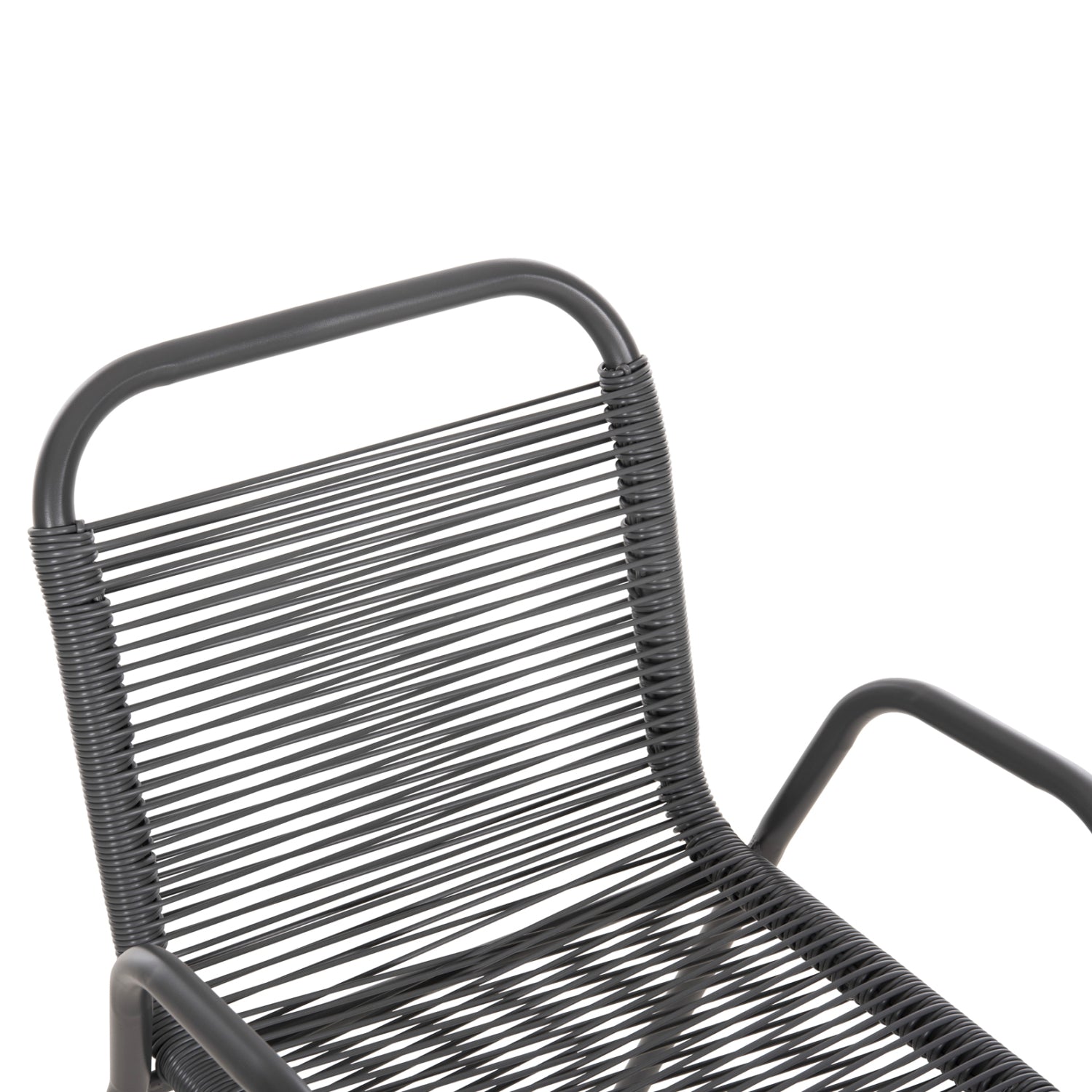 ΠΟΛΥΘΡΟΝΑ ΕΞ.ΧΩΡΟΥ AVRIL HM5968.01 ΜΕΤΑΛΛΟ ΚΑΙ ΣΥΝΘ.RATTAN ΣΕ ΓΚΡΙ 54,5x56x78Υεκ. - Pakobazaar