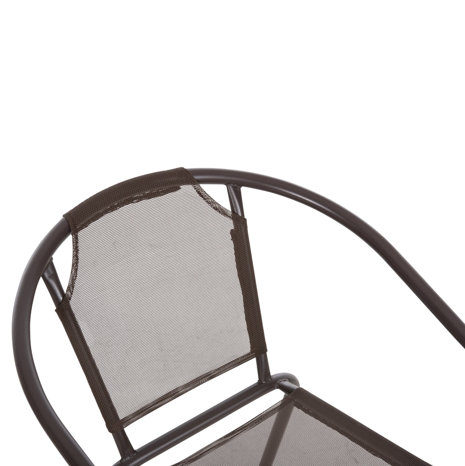 ΠΟΛΥΘΡΟΝΑ ΕΞ.ΧΩΡΟΥ LEDAN HM5977.02 ΜΕΤΑΛΛO & TEXTILENE ΚΑΦΕ 55x58x72Υεκ. - Pakobazaar