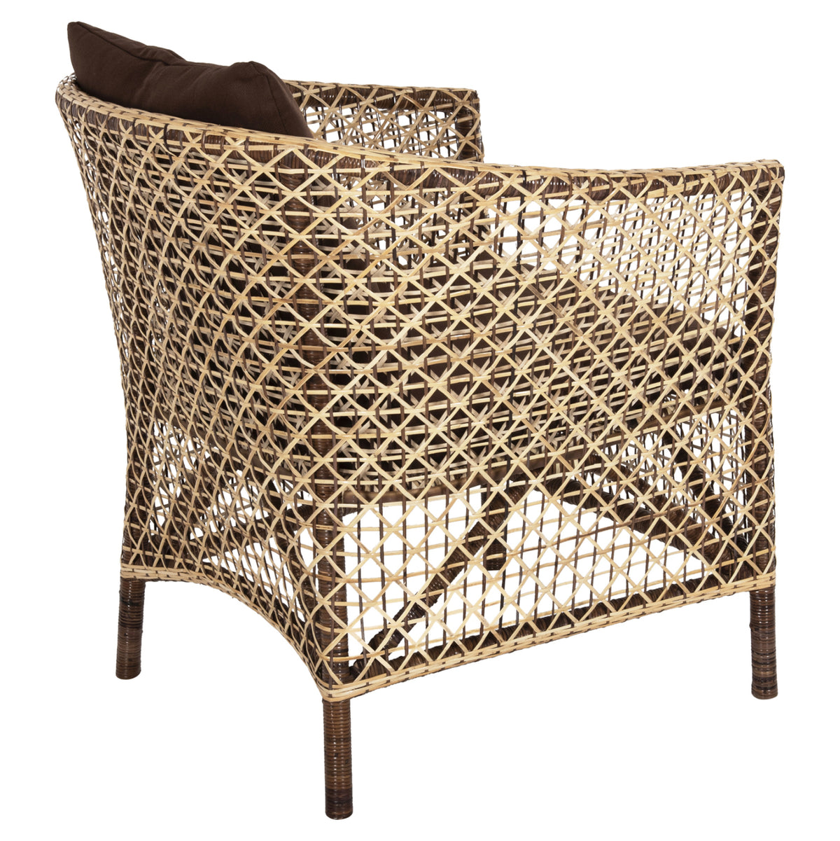 ΠΟΛΥΘΡΟΝΑ ΕΞΩΤ.ΧΩΡΟΥ HM6111 SILMAR-RATTAN ΚΑΦΕ ΚΑΙ ΦΥΣΙΚΟ-ΜΑΞΙΛΑΡΙΑ ΚΑΦΕ 82x76x85Υεκ - Pakobazaar