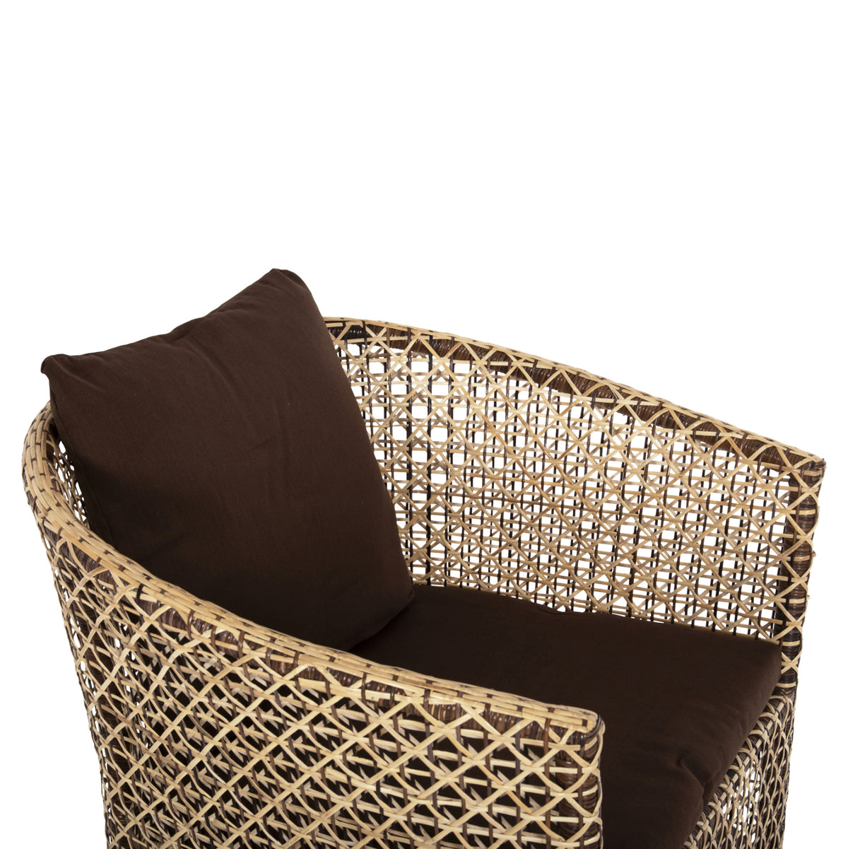 ΠΟΛΥΘΡΟΝΑ ΕΞΩΤ.ΧΩΡΟΥ HM6111 SILMAR-RATTAN ΚΑΦΕ ΚΑΙ ΦΥΣΙΚΟ-ΜΑΞΙΛΑΡΙΑ ΚΑΦΕ 82x76x85Υεκ - Pakobazaar