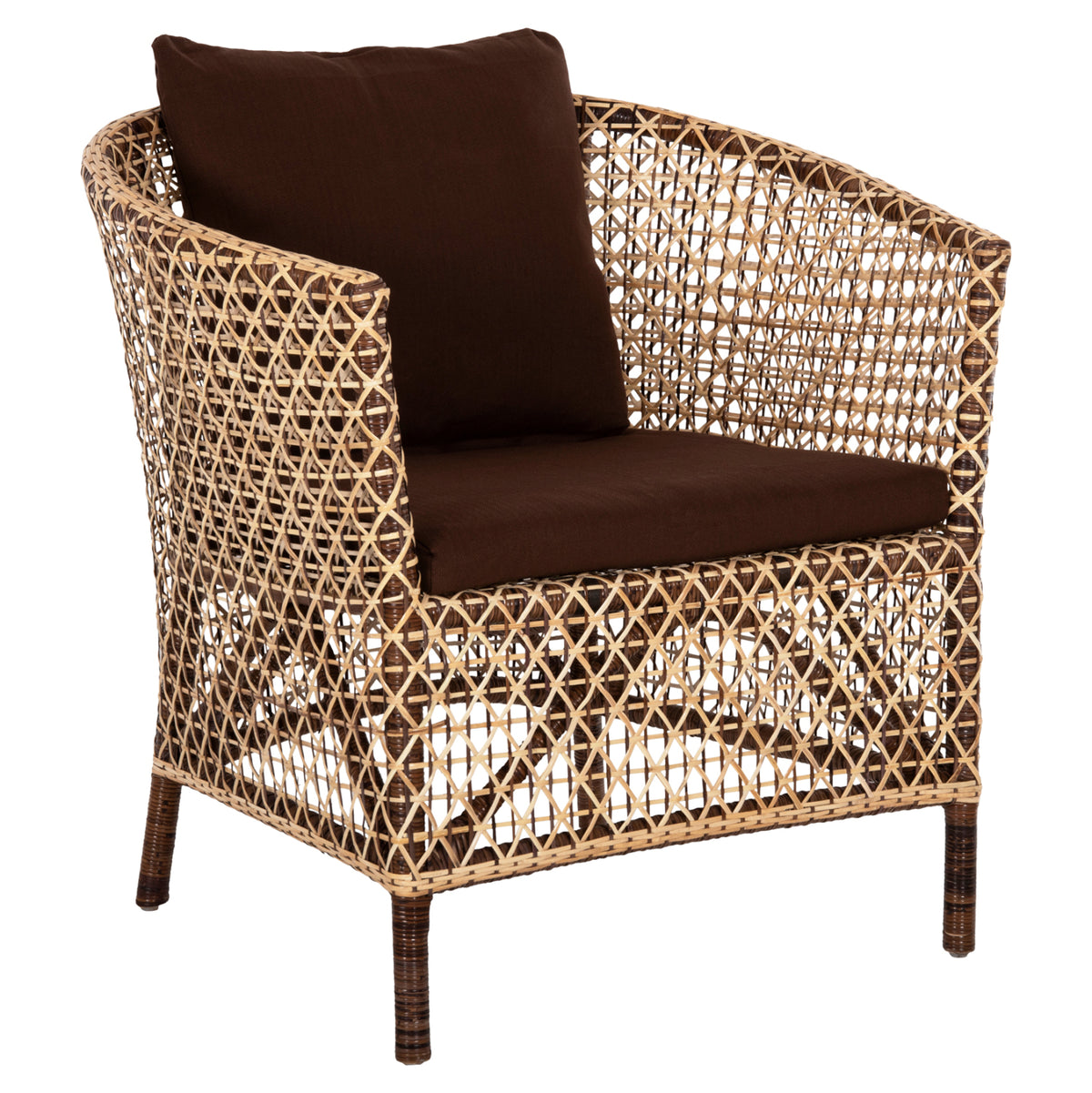 ΠΟΛΥΘΡΟΝΑ ΕΞΩΤ.ΧΩΡΟΥ HM6111 SILMAR-RATTAN ΚΑΦΕ ΚΑΙ ΦΥΣΙΚΟ-ΜΑΞΙΛΑΡΙΑ ΚΑΦΕ 82x76x85Υεκ - Pakobazaar