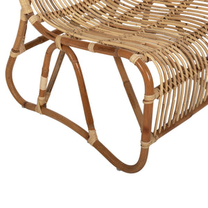 ΠΟΛΥΘΡΟΝΑ BRONNY ΕΞΩΤ.ΧΩΡΟΥ HM9644.01 RATTAN ΣΕ ΦΥΣΙΚΟ ΧΡΩΜΑ 60x82x92Υ εκ. - Pakobazaar