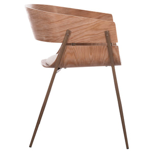 ΠΟΛΥΘΡΟΝΑ KRILL HM18254.01 PLYWOOD ΣΕ WHITEWASH--ΜΕΤΑΛΛΟ ΣΕ ΧΑΛΚΙΝΟ 55,5x55x72Υεκ. - Pakobazaar