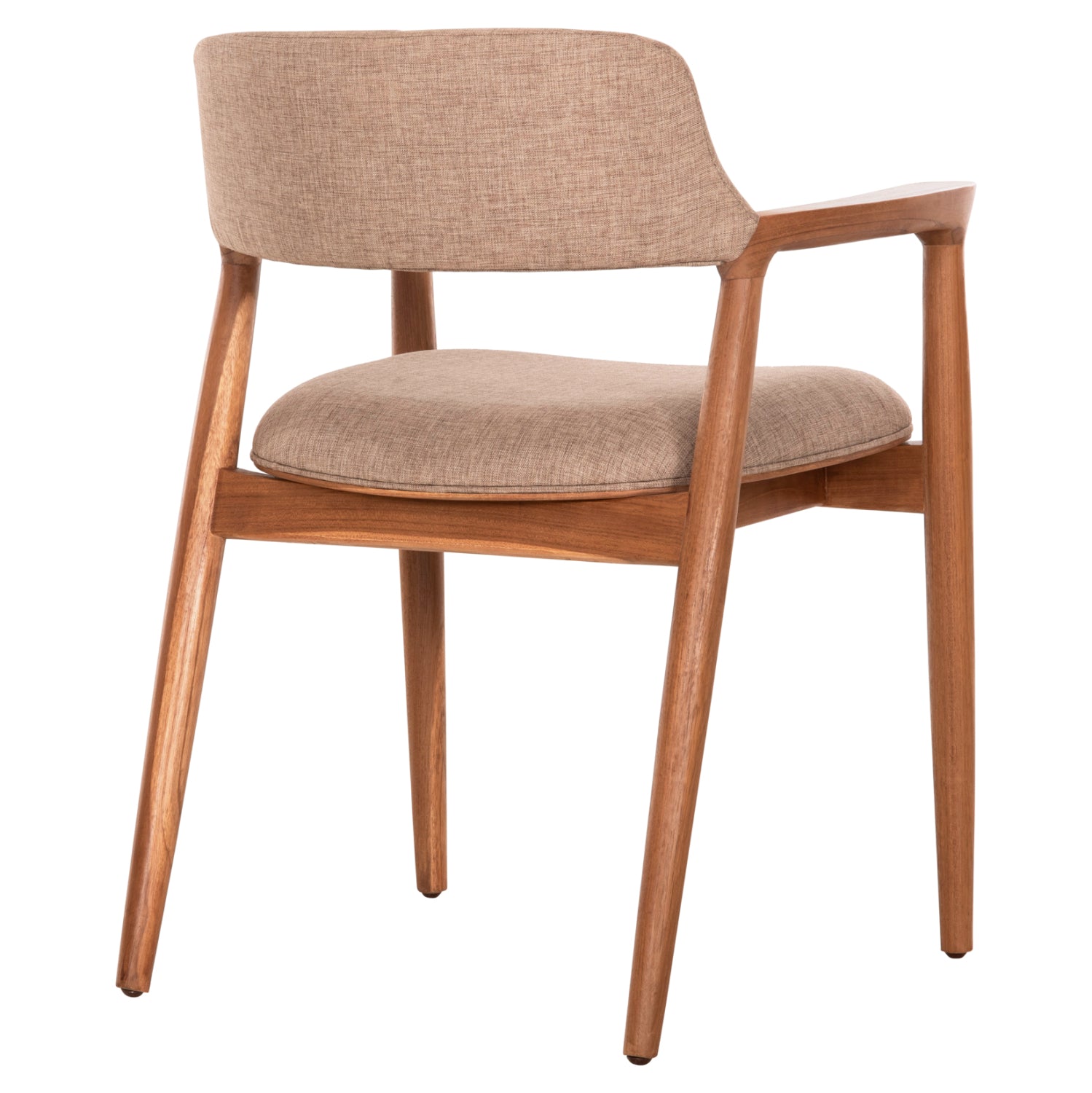 ΠΟΛΥΘΡΟΝΑ JAMES HM18259 TEAK WOOD ΜΕ ΣΑΜΠΑΝΙ ΥΦΑΣΜΑ 57x52x76Υεκ. - Pakobazaar