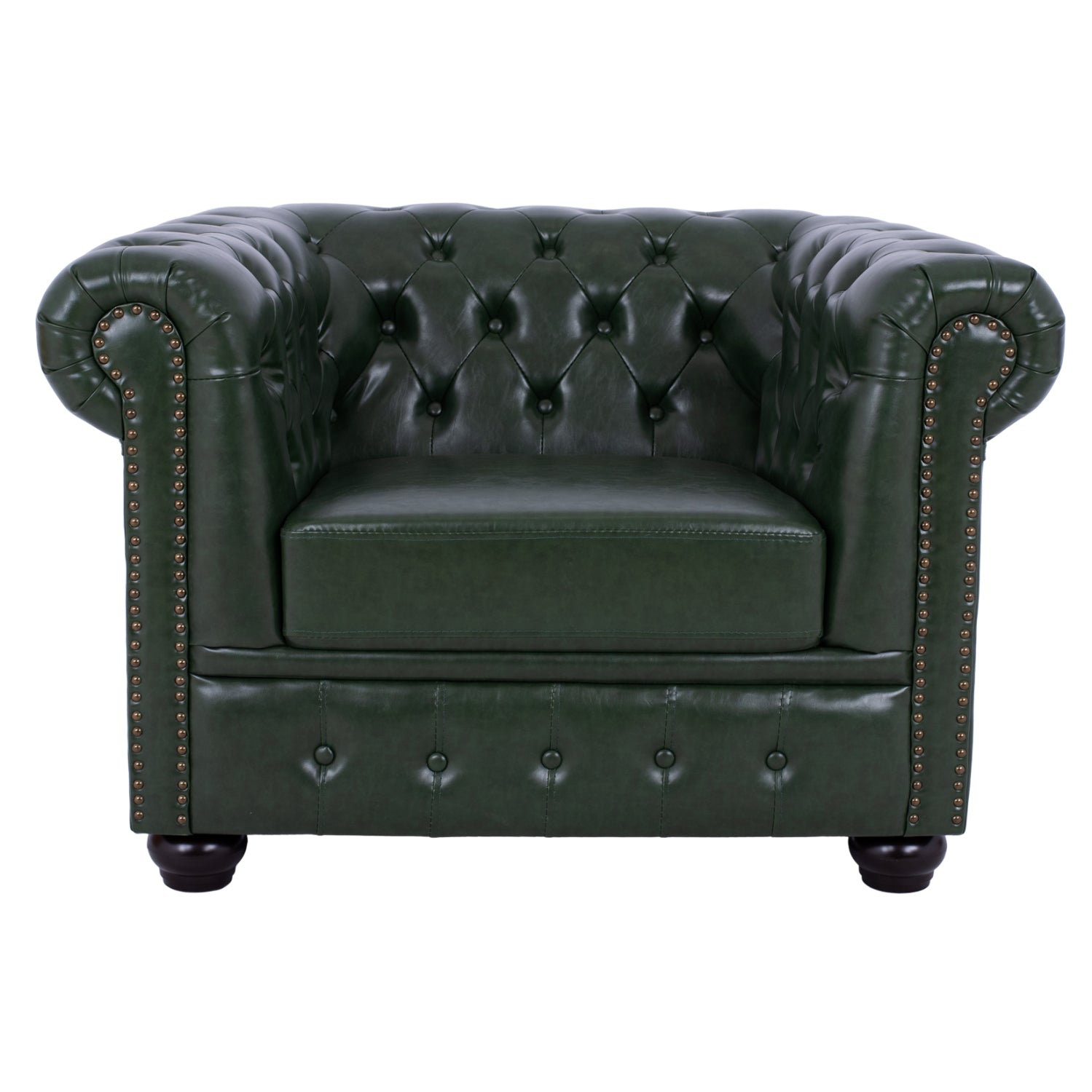 ΠΟΛΥΘΡΟΝΑ T.CHESTERFIELD POLINA HM3011.08 PU ΚΥΠΑΡΙΣΣΙ 106x87x70Y εκ. - Pakobazaar