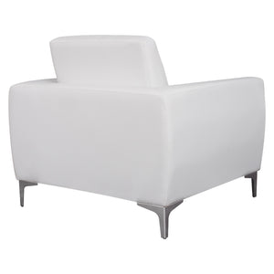 ΠΟΛΥΘΡΟΝΑ KENZIE HM3121.12 ΜΕ ΛΕΥΚΟ PU 89x81x81 εκ. - Pakobazaar