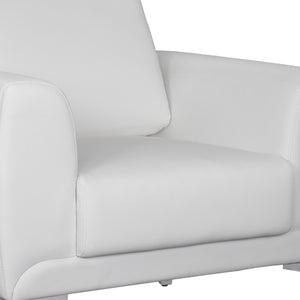 ΠΟΛΥΘΡΟΝΑ KENZIE HM3121.12 ΜΕ ΛΕΥΚΟ PU 89x81x81 εκ. - Pakobazaar