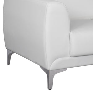 ΠΟΛΥΘΡΟΝΑ KENZIE HM3121.12 ΜΕ ΛΕΥΚΟ PU 89x81x81 εκ. - Pakobazaar