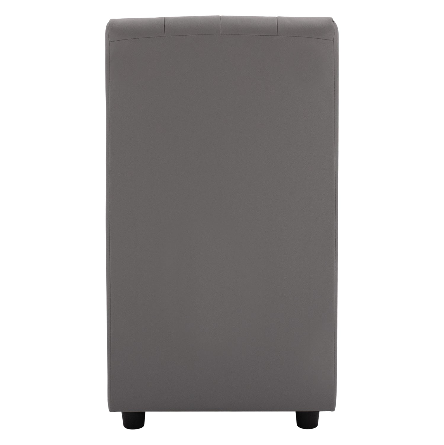 ΠΟΛΥΘΡΟΝΑ LANDON HM3162.10 ΑΠΟ ΤΕΧΝΟΔΕΡΜΑ ΣΕ ΓΚΡΙ ΑΠΟΧΡΩΣΗ 51x66x93Υ εκ. - Pakobazaar