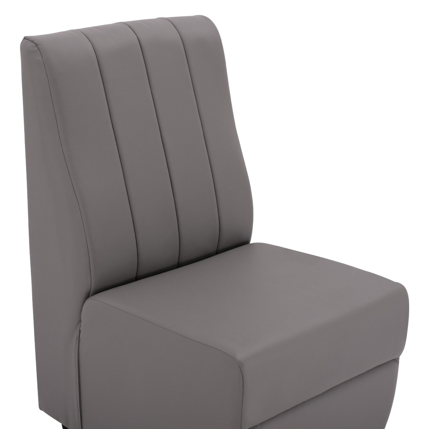 ΠΟΛΥΘΡΟΝΑ LANDON HM3162.10 ΑΠΟ ΤΕΧΝΟΔΕΡΜΑ ΣΕ ΓΚΡΙ ΑΠΟΧΡΩΣΗ 51x66x93Υ εκ. - Pakobazaar