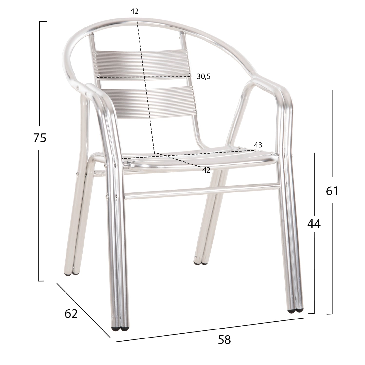 ΠΟΛΥΘΡΟΝΑ MORIS HM5018 ΑΛΟΥΜΙΝΙΟ ΣΕ ΑΣΗΜΙ-ΔΙΠΛΟΣ ΣΚΕΛΕΤΟΣ ΜΕ ΦΕΤΕΣ 58x62x75Υεκ. - Pakobazaar