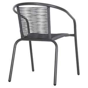 ΠΟΛΥΘΡΟΝΑ SWIFTER HM5969.01 ΜΕΤΑΛΛΟ ΓΚΡΙ-ΣΥΝΘ. RATTAN ΓΚΡΙ 54x61x75Υεκ. - Pakobazaar