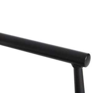 ΠΟΛΥΘΡΟΝΑ SERLY HM6052.02 ΑΛΟΥΜΙΝΙΟ ΜΑΥΡΟ-TEXTILENE ΜΑΥΡΟ 56x61x74,5Yεκ - Pakobazaar