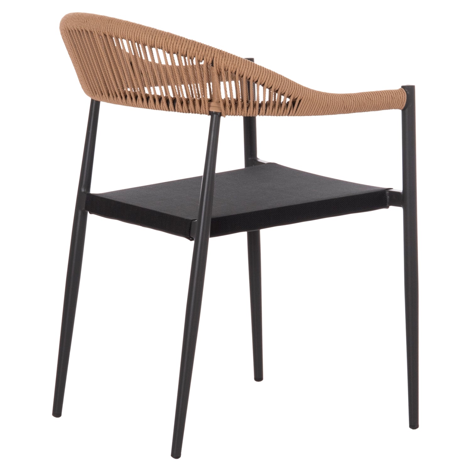 ΠΟΛΥΘΡΟΝΑ BERG HM6284.02 ΑΛΟΥΜΙΝΙΟ & TEXTILENE ΣΚΟΥΡΟ ΓΚΡΙ--P.E.TWISTED RATTAN 55x56x79Υεκ - Pakobazaar