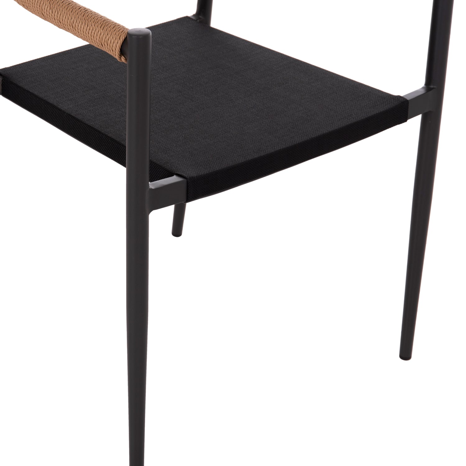 ΠΟΛΥΘΡΟΝΑ BERG HM6284.02 ΑΛΟΥΜΙΝΙΟ & TEXTILENE ΣΚΟΥΡΟ ΓΚΡΙ--P.E.TWISTED RATTAN 55x56x79Υεκ - Pakobazaar