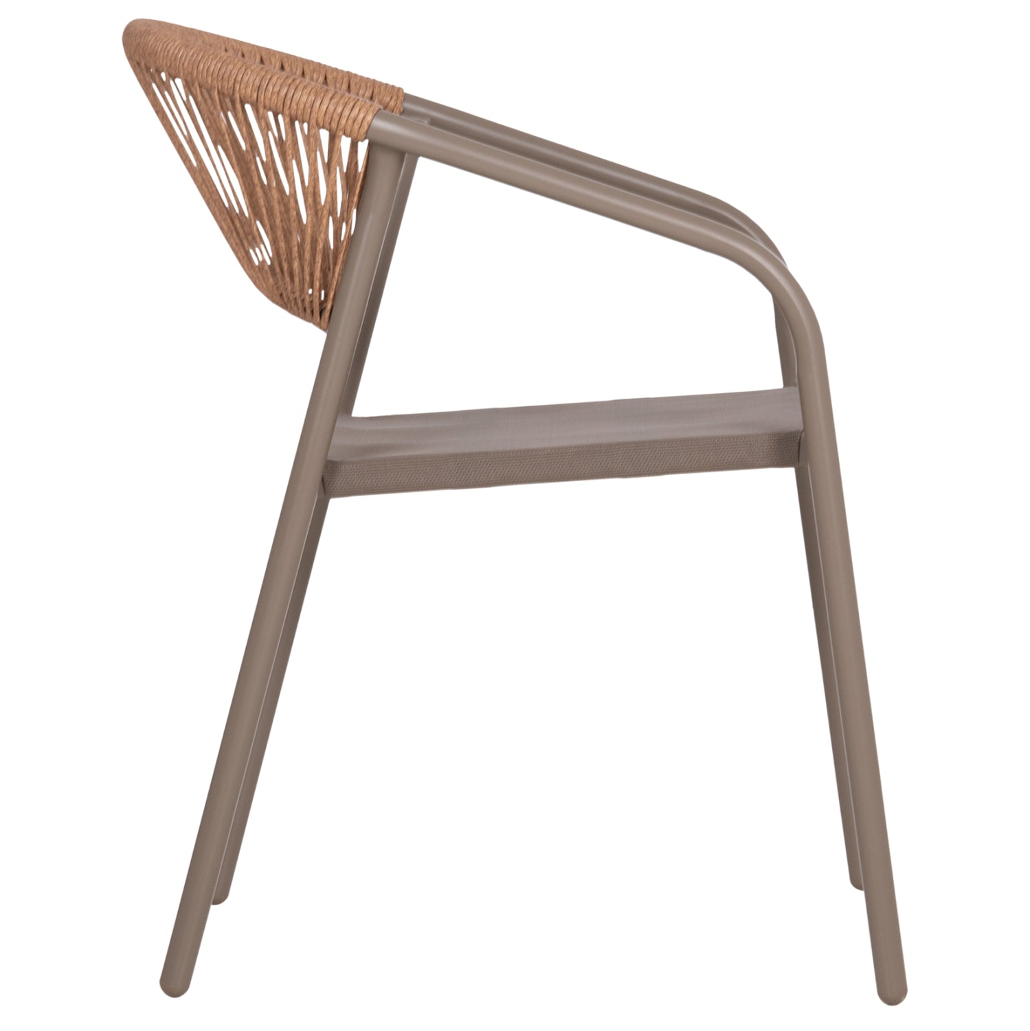 ΠΟΛΥΘΡΟΝΑ HOMAN HM6430.04 ΣΑΜΠΑΝΙ ΜΕΤΑΛΛΟ & TEXTILENE--ΜΠΕΖ P.E.RATTAN 53x58x75Υεκ - Pakobazaar