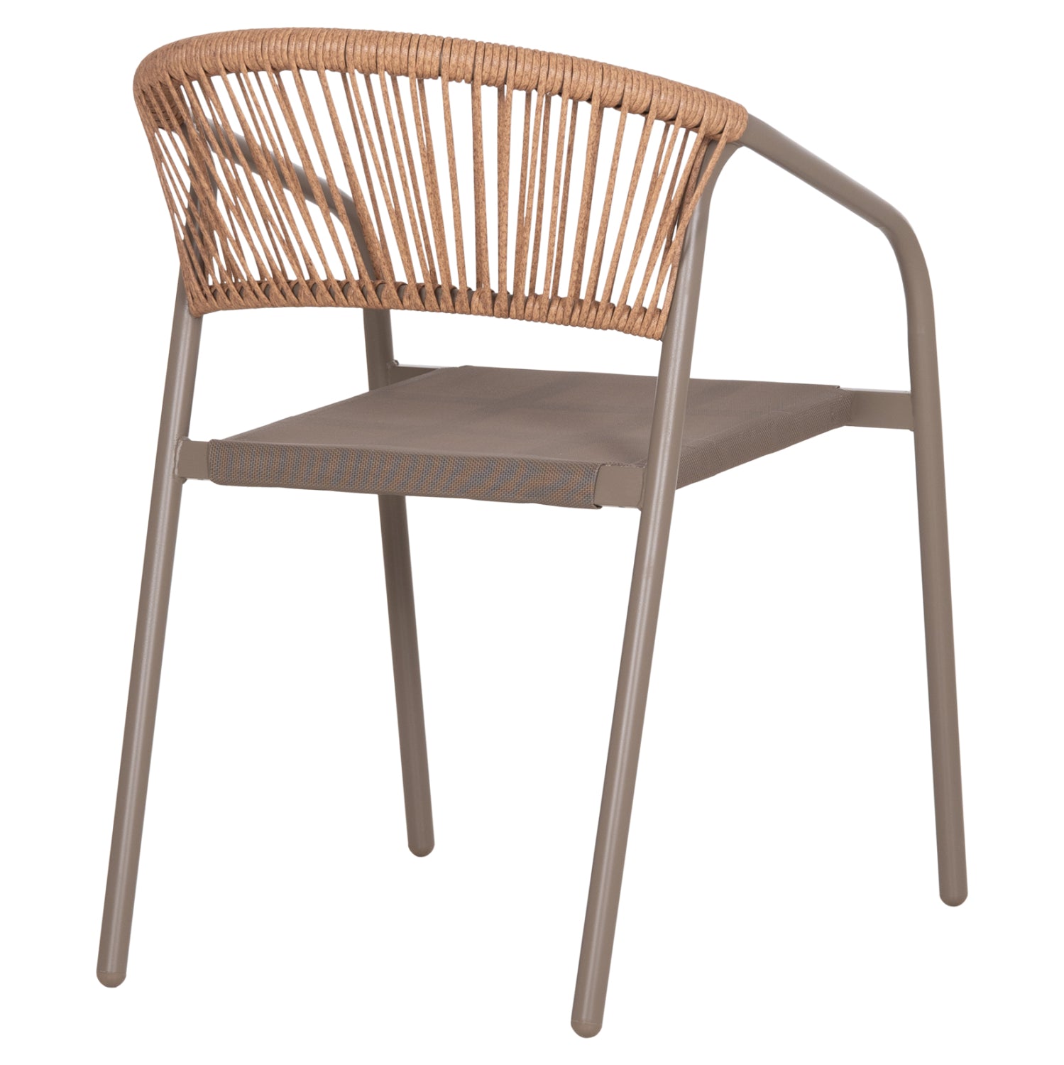 ΠΟΛΥΘΡΟΝΑ HOMAN HM6430.04 ΣΑΜΠΑΝΙ ΜΕΤΑΛΛΟ & TEXTILENE--ΜΠΕΖ P.E.RATTAN 53x58x75Υεκ - Pakobazaar