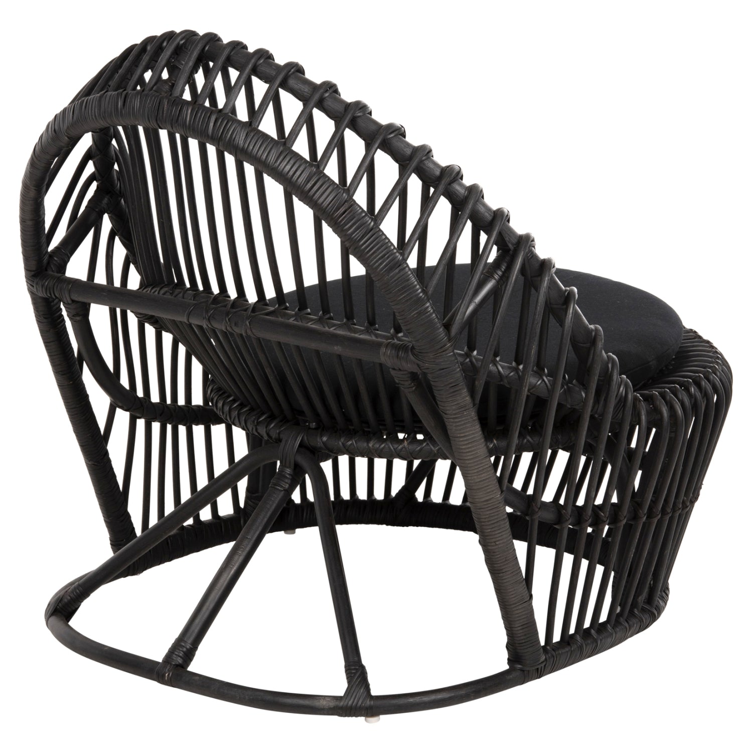 ΠΟΛΥΘΡΟΝΑ ENTROPY HM9840.03 ΦΥΣΙΚΟ RATTAN ΜΕ ΜΑΞΙΛΑΡΙ-ΜΑΥΡΟ 80x97x85Υεκ. - Pakobazaar
