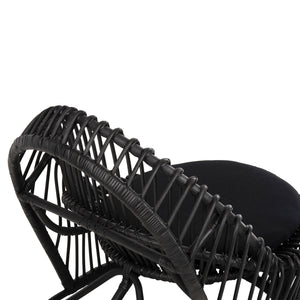 ΠΟΛΥΘΡΟΝΑ ENTROPY HM9840.03 ΦΥΣΙΚΟ RATTAN ΜΕ ΜΑΞΙΛΑΡΙ-ΜΑΥΡΟ 80x97x85Υεκ. - Pakobazaar