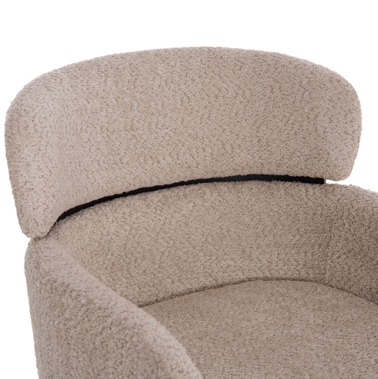 ΠΟΛΥΘΡΟΝΑ WOLF HM8583.02 ΕΚΡΟΥ ΥΦΑΣΜΑ ΜΠΟΥΚΛΕ ΜΕ ΜΕΤΑΛΛΙΚΑ ΠΟΔΙΑ 56x62x80Yεκ. - Pakobazaar