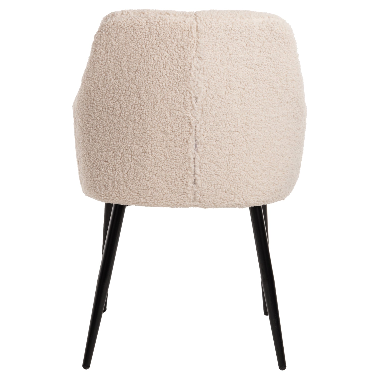 ΠΟΛΥΘΡΟΝΑ SHELLY HM8591.02 ΥΦΑΣΜΑ TEDDY ΛΕΥΚΟ-ΜΑΥΡΑ ΜΕΤΑΛΛΙΚΑ ΠΟΔΙΑ 57x55x87Yεκ. - Pakobazaar