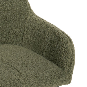 ΠΟΛΥΘΡΟΝΑ SHELLY HM8591.03 ΥΦΑΣΜΑ TEDDY ΦΥΣΤΙΚΙ-ΜΑΥΡΑ ΜΕΤΑΛΛΙΚΑ ΠΟΔΙΑ 57x55x87Yεκ. - Pakobazaar