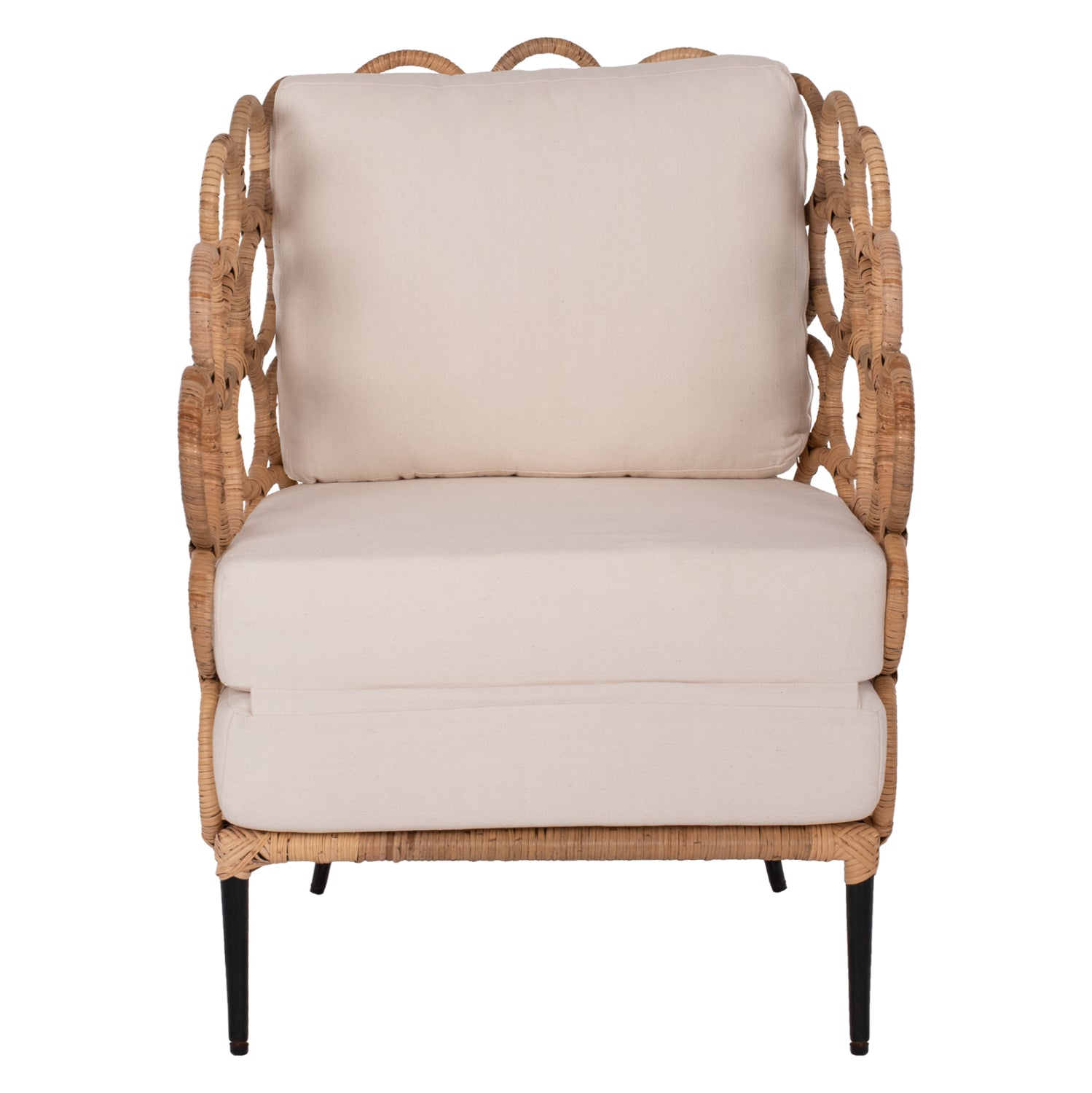 ΠΟΛΥΘΡΟΝΑ RINGER HM9341 ΑΠΟ RATTAN-ΜΕΤΑΛΛΟ ΦΥΣΙΚΟ ΧΡΩΜΑ 65x69x86Y εκ. - Pakobazaar