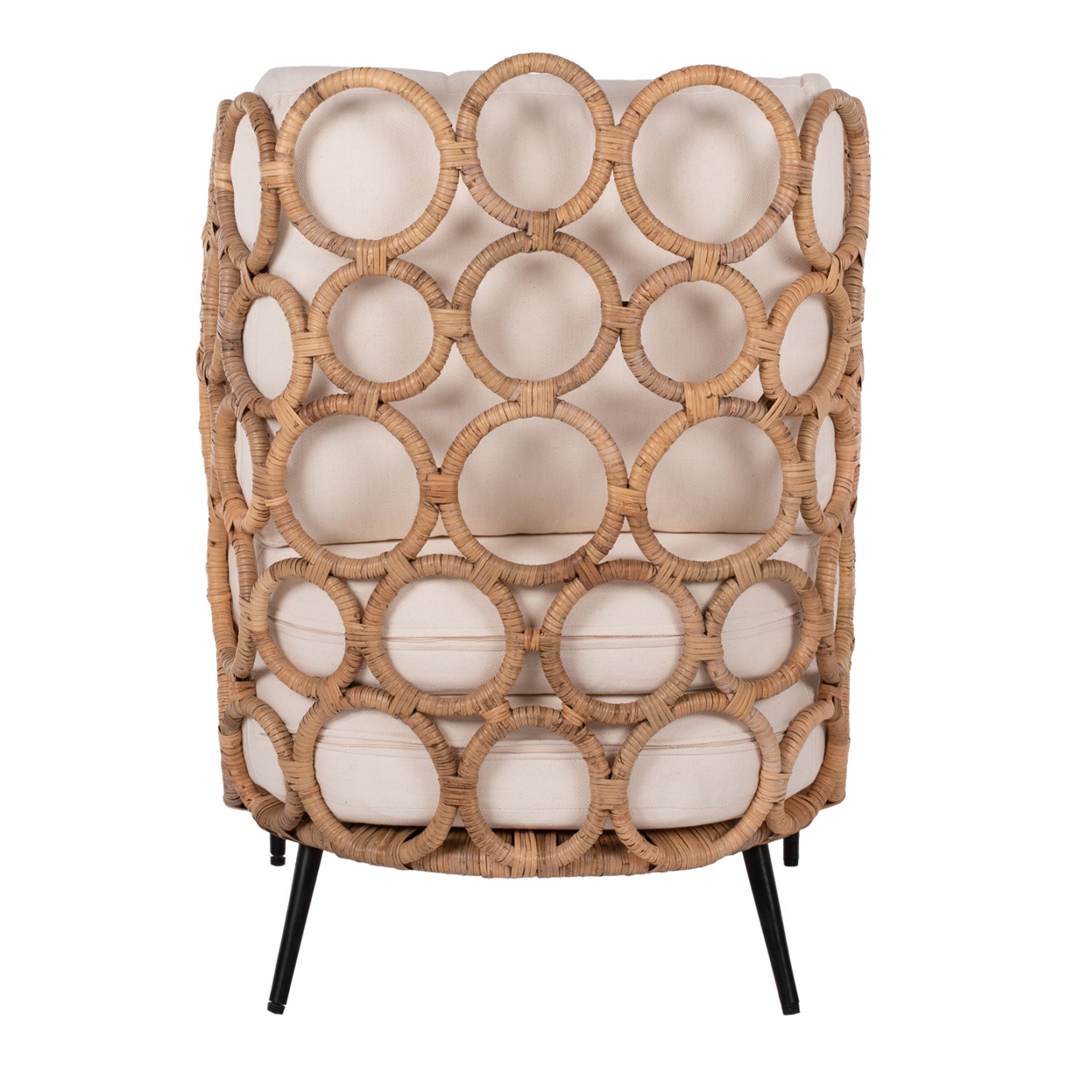 ΠΟΛΥΘΡΟΝΑ RINGER HM9341 ΑΠΟ RATTAN-ΜΕΤΑΛΛΟ ΦΥΣΙΚΟ ΧΡΩΜΑ 65x69x86Y εκ. - Pakobazaar