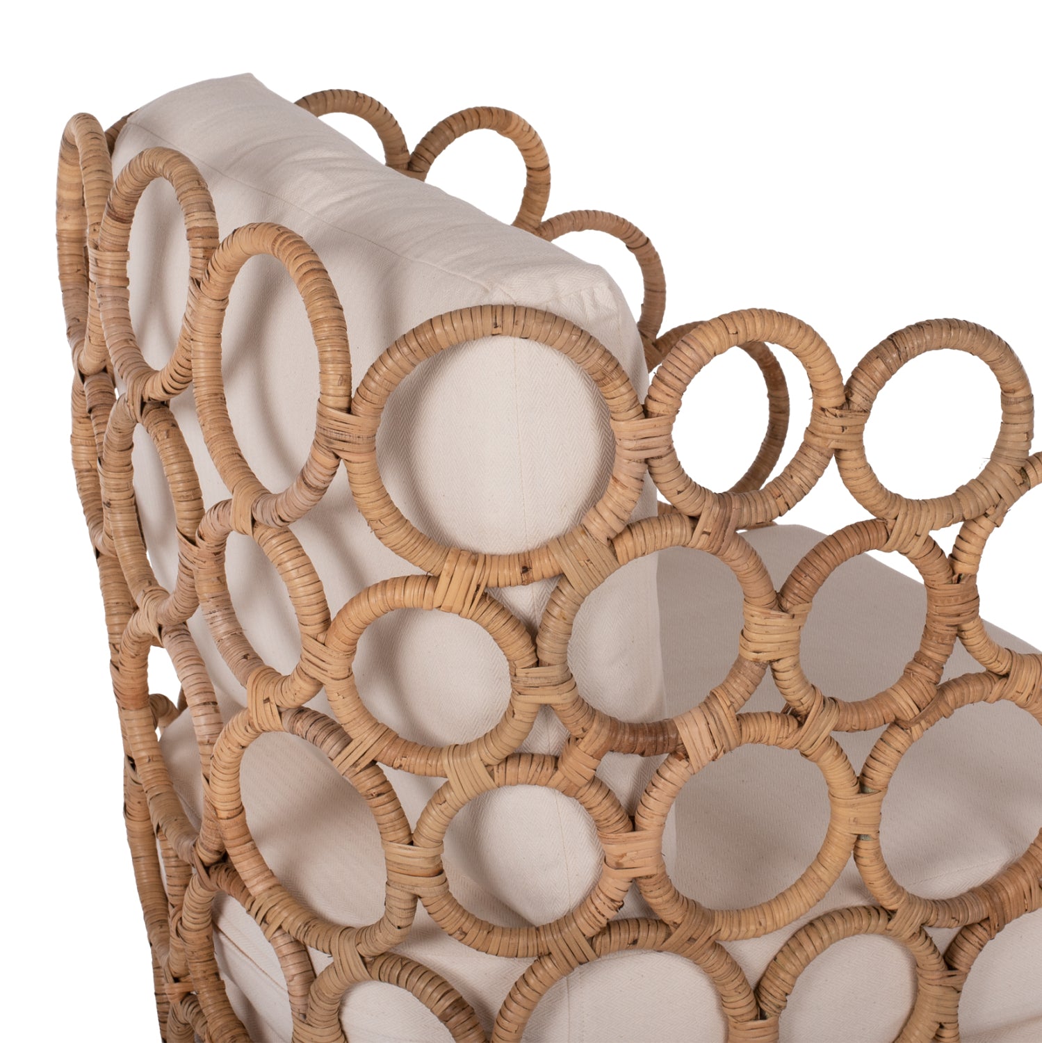 ΠΟΛΥΘΡΟΝΑ RINGER HM9341 ΑΠΟ RATTAN-ΜΕΤΑΛΛΟ ΦΥΣΙΚΟ ΧΡΩΜΑ 65x69x86Y εκ. - Pakobazaar