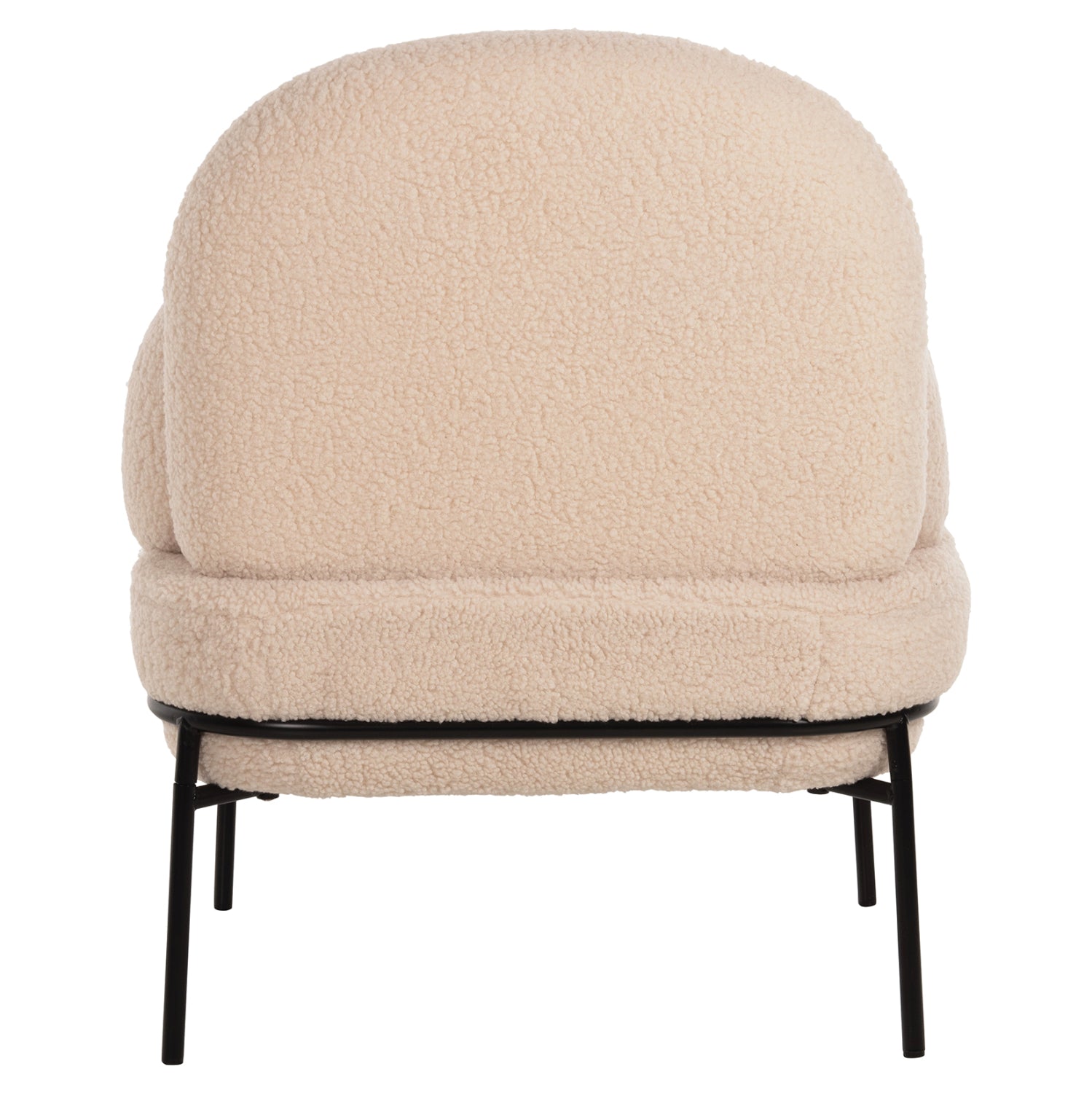 ΠΟΛΥΘΡΟΝΑ AGNES HM9525.20 ΕΚΡΟΥ ΜΠΟΥΚΛΕ-ΜΑΥΡΑ ΜΕΤΑΛΛΙΚΑ ΠΟΔΙΑ 74x71x83Υεκ. - Pakobazaar