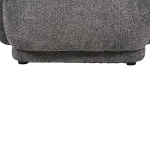 ΠΟΛΥΘΡΟΝΑ KARPEN HM9600.01 ΓΚΡΙ ΜΠΟΥΚΛΕ ΥΦΑΣΜΑ  93x87x78Υ εκ. - Pakobazaar